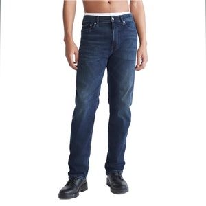 MEN’S CALVIN KLEIN JEANS- Zip up front, 5 pocket: Size 34X33